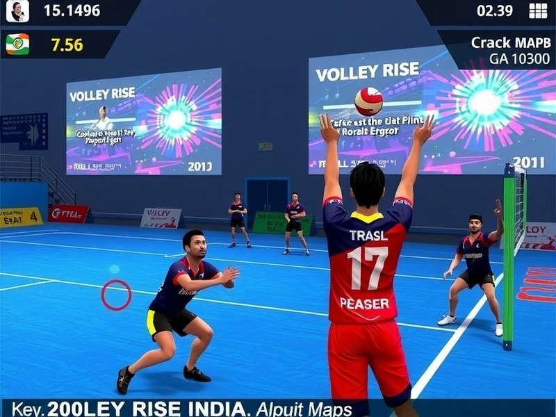 Volley Rise India Game Screenshot